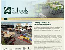 Tablet Screenshot of officescapesschools.com